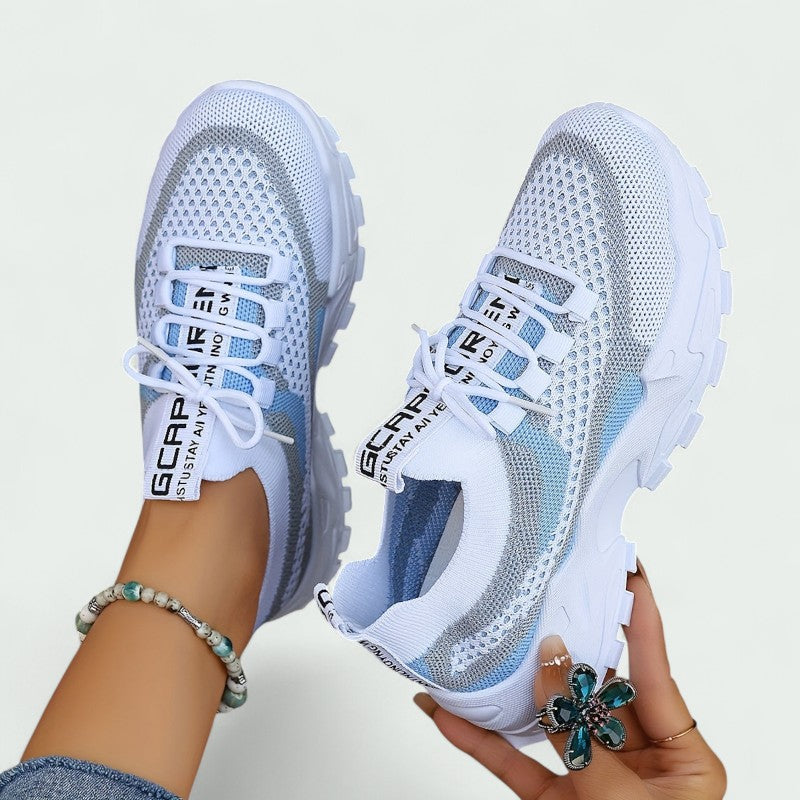 Elina – Bequeme, Atmungsaktive Sneakers für Damen im Niedrigdesign