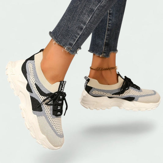 Elina – Bequeme, Atmungsaktive Sneakers für Damen im Niedrigdesign