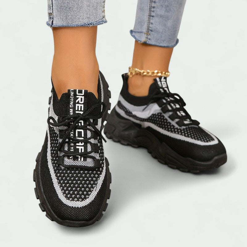 Elina – Bequeme, Atmungsaktive Sneakers für Damen im Niedrigdesign