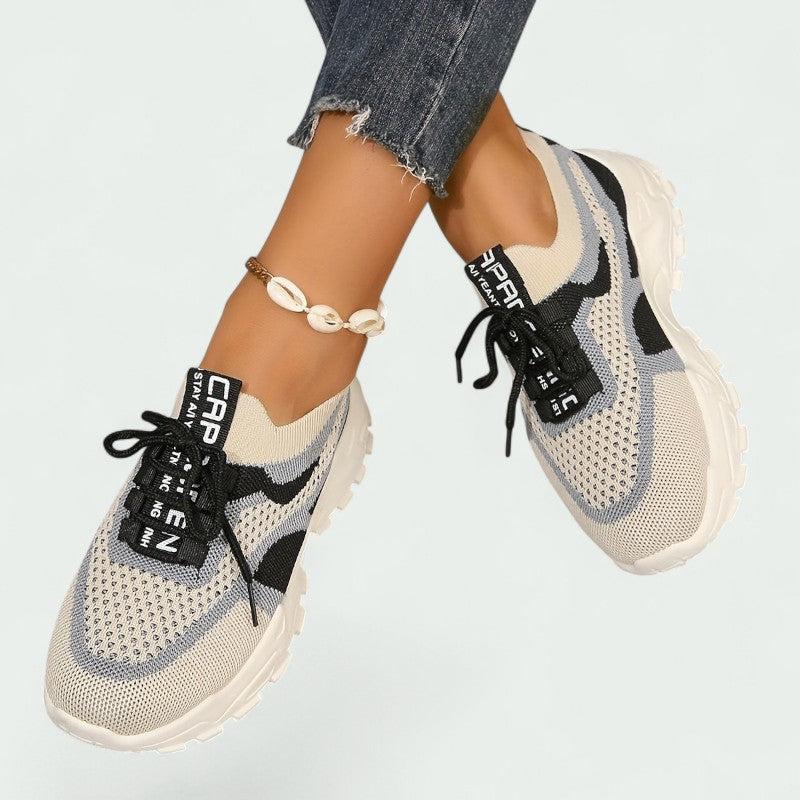 Elina – Bequeme, Atmungsaktive Sneakers für Damen im Niedrigdesign
