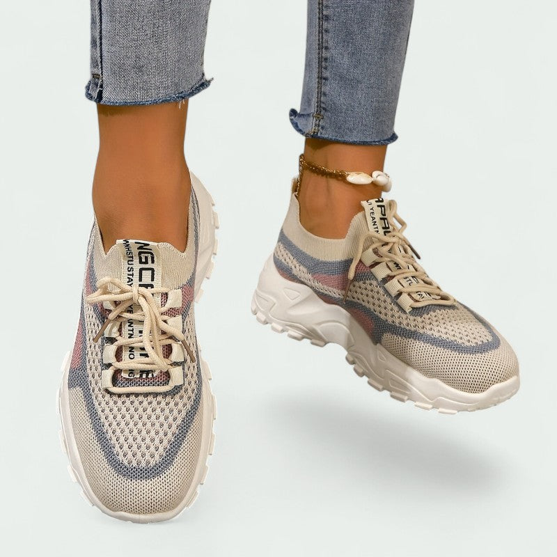 Elina – Bequeme, Atmungsaktive Sneakers für Damen im Niedrigdesign