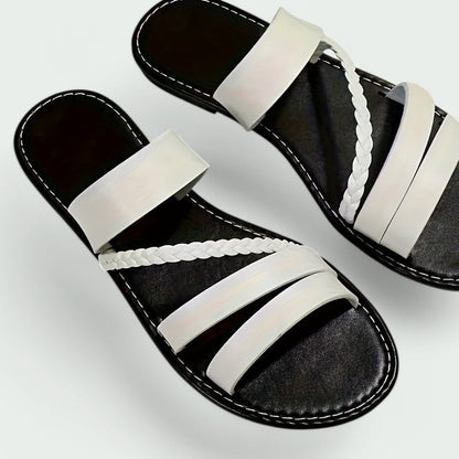 Hazel – Bequeme Geflochtene Sandalen für den Sommer
