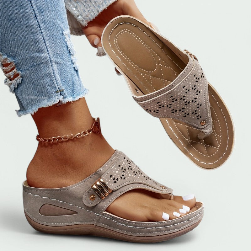 Ailani – Bequeme und Stilvolle Flip-Flop Sandalen für Damen