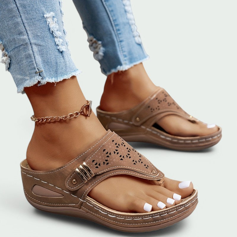 Ailani – Bequeme und Stilvolle Flip-Flop Sandalen für Damen
