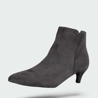 Freya – Elegante, bequeme Stiefeletten mit praktischem Reißverschluss und modischem Absatz