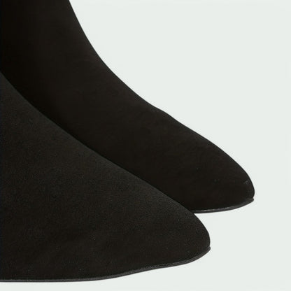 Freya – Elegante, bequeme Stiefeletten mit praktischem Reißverschluss und modischem Absatz