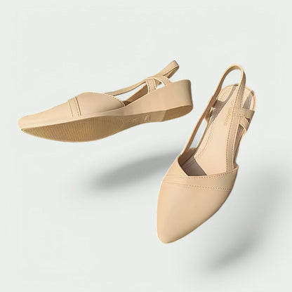 Larissa – Elegante, rutschfeste Mid-Heel Ballerinas mit spitzem Design für Damen