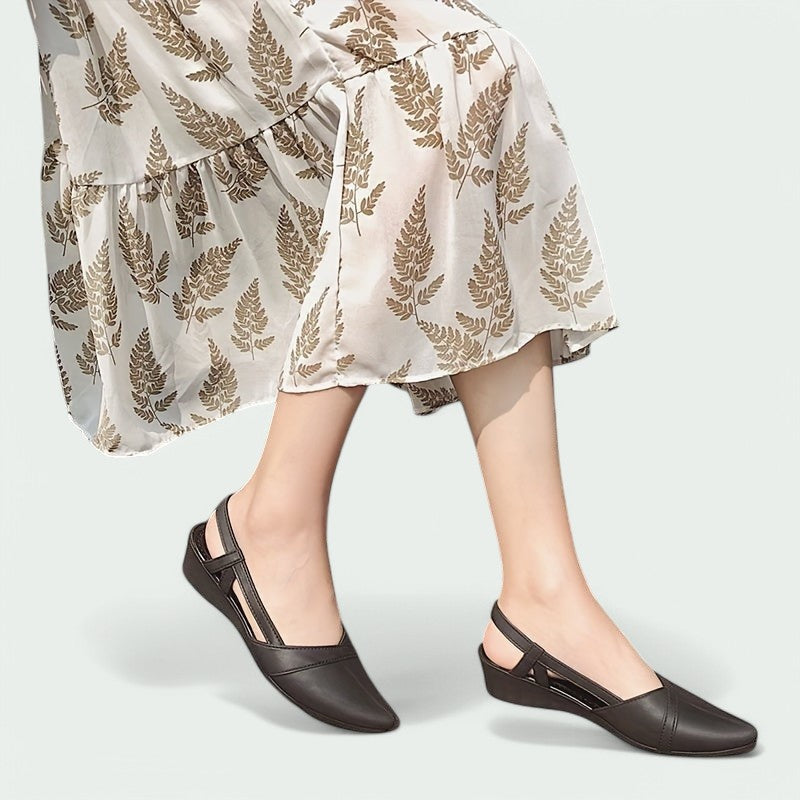 Larissa – Elegante, rutschfeste Mid-Heel Ballerinas mit spitzem Design für Damen