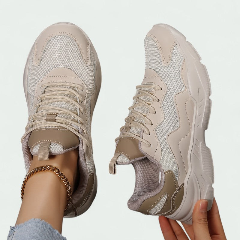 Loretta – Bequeme, atmungsaktive Sneaker für Damen mit lässigem Schnürdesign