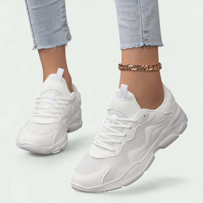 Loretta – Bequeme, atmungsaktive Sneaker für Damen mit lässigem Schnürdesign
