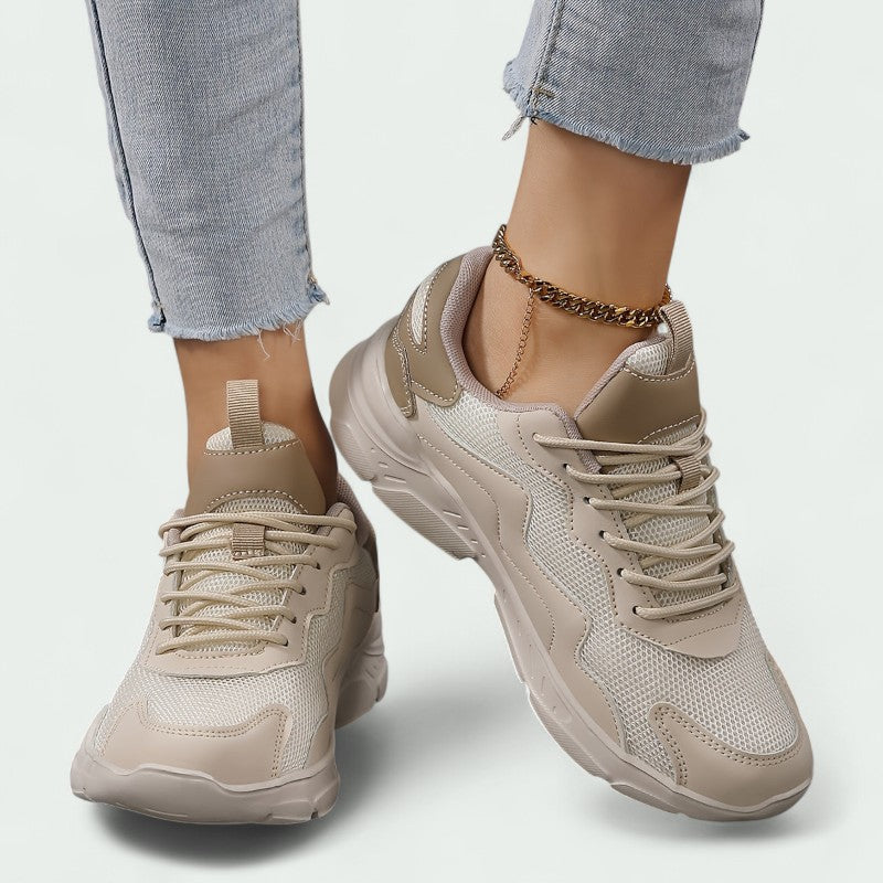 Loretta – Bequeme, atmungsaktive Sneaker für Damen mit lässigem Schnürdesign