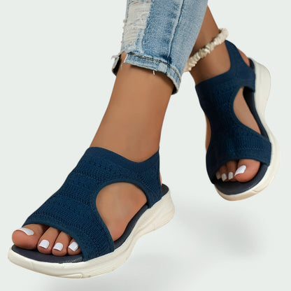 Dovira – Bequeme Slip-On Sandalen für Damen mit orthopädischem Komfort