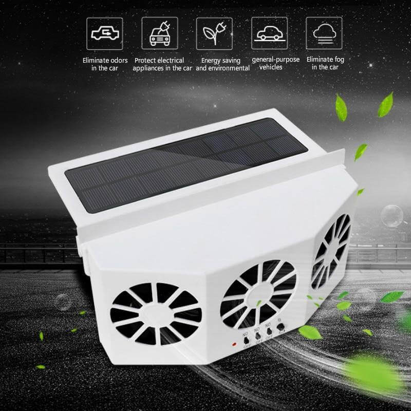 CoolDrive | Solarventilator für Autos – Effiziente Kühlung und Wärmeabfuhr