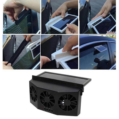 CoolDrive | Solarventilator für Autos – Effiziente Kühlung und Wärmeabfuhr