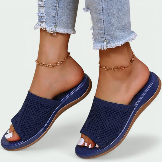 Avelia – Bequeme, atmungsaktive Mesh-Hausschuhe für Damen