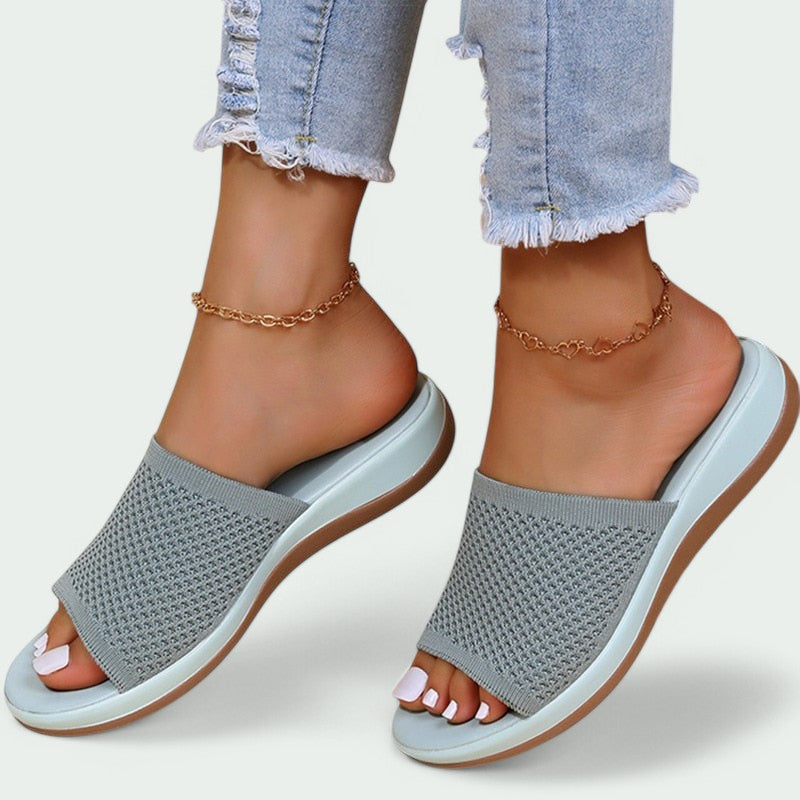 Avelia – Bequeme, atmungsaktive Mesh-Hausschuhe für Damen