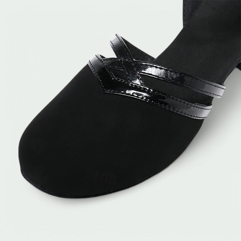 Amara – Elegante und Bequeme Schwarze Tanzschuhe für Damen