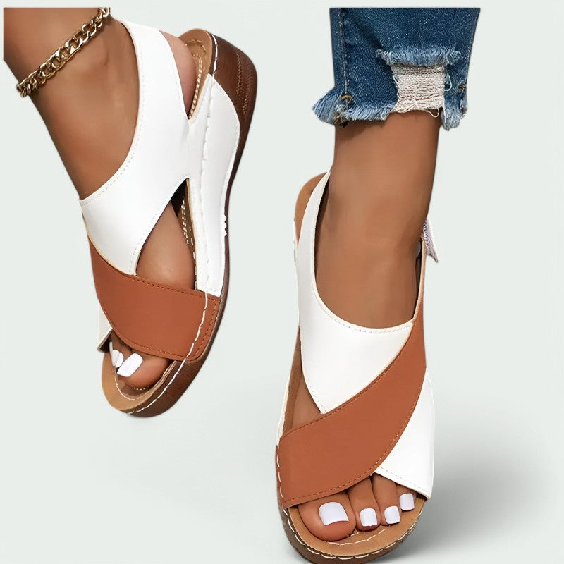 Mikayla – Leichte und Bequeme Keil-Sandalen für den Sommer