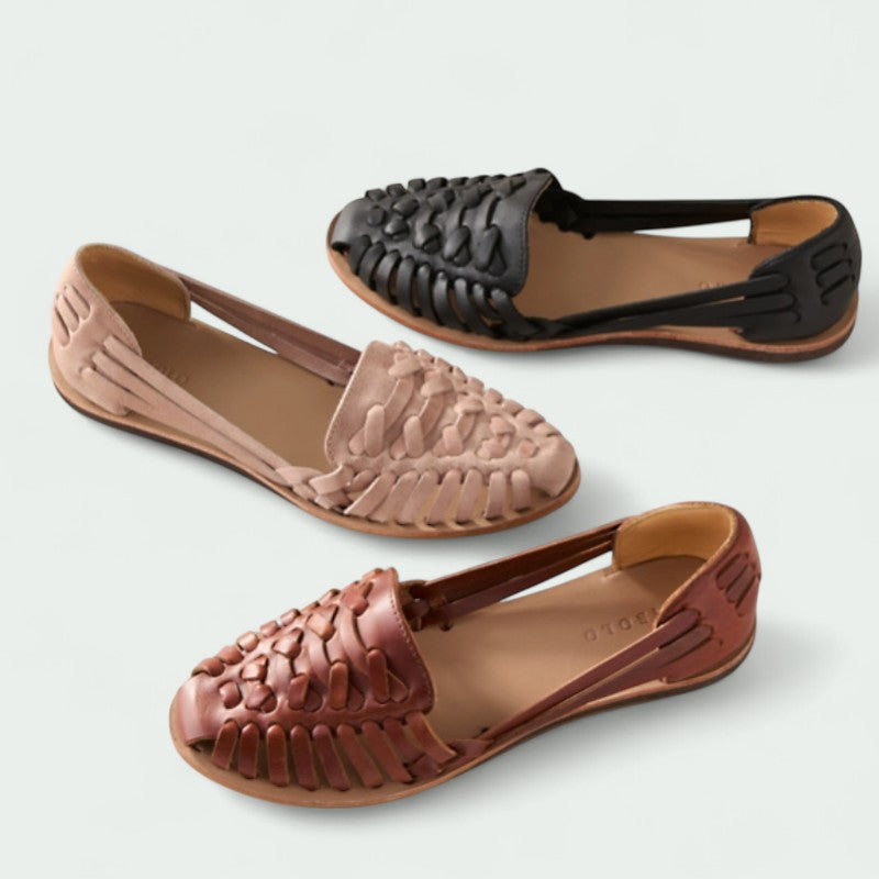 Zayla – Stilvolle, handgefertigte Leder-Sandalen für Damen – Atmungsaktiv und Elegant
